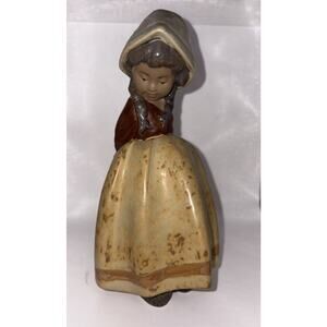 Lladro 2076 Lonely Girl Figurine 8 1/4" Tall RETIRED